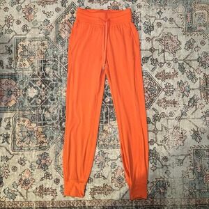 Lululemon Size 2 – vibrant orange joggers